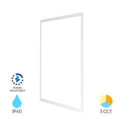 BRY-BACKLITE-RC-40W-595x595-WHT-3IN1-LED PANEL - 