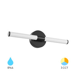 BRY-LILY-C-450-7W-3IN1-BLC-IP44 MIRROR LAMP - 